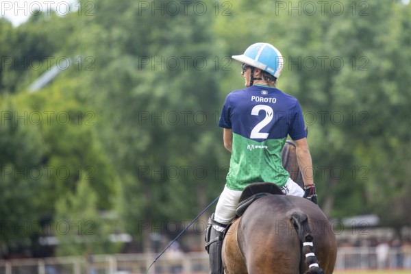 Portrait of Adolfo Cambiaso known as Poroto from Team Natividad Dolfina at the 132nd Argentine Open Polo Championship (Spanish Campeonato Argentino Abierto de Polo), Zeta Kazak playing against Natividad Dolfina, Buenos Aires, Argentina