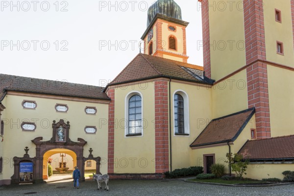 Monastery Church, St. Märgen, Southern Black Forest, Black Forest, Baden-Württemberg, Germany
