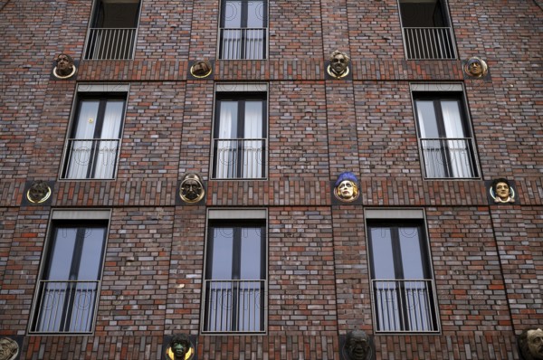 Villa Visconti, also House of Heads, Bietigheim-Bissingen, Baden-Württemberg, Germany