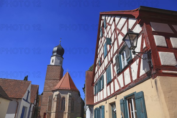 Chapel, Our Lady, Frauenkapelle in the old town, city of Heideck in the district of Roth, Middle Franconia, Bavaria, Germany