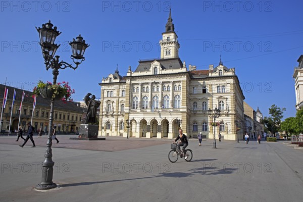 Freedom Square Town Hall, Old Town, Novi Sad, Vojvodina Province, Serbia