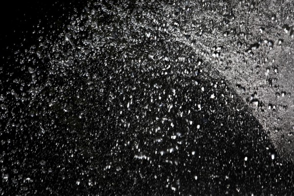 Water bell fountain in the spa garden, detail, Bad Homburg vor der Höhe, Hesse, Germany