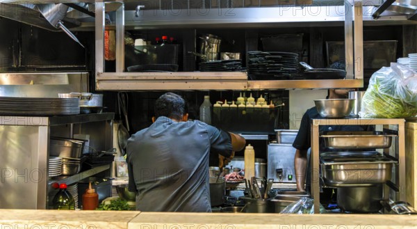 The Mercadeo da Ribeira, also known as TimeOut Market, is the best address for Portuguese specialties and international cuisine. Historic market hall at Cais do Sodré station, Lisbon, Portugal