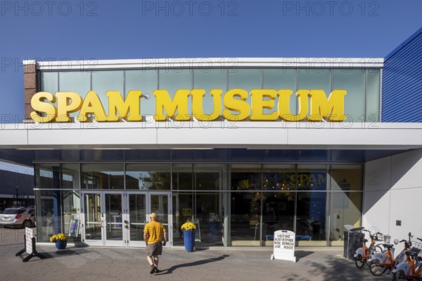 Austin, Minnesota - The SPAM Museum. SPAM is a lunch meat made of pork and ham, canned by Hormel Foods