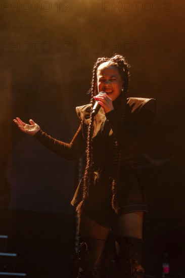 LaFee (real name: Christina Klein) live on Shadow & Light Tour 2025 at Berlin's Tempodrom on 26.10.2025