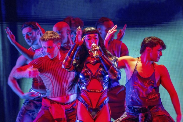 Katy Perry as part of The Lifetime Tour 2025 at the ZAG Arena in Hanover on 17.10.2025