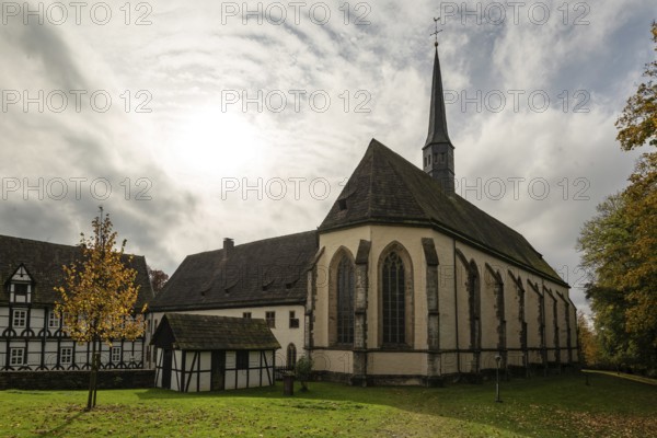 Falkenhagen Convent and Convent Church, a former Cistercian convent, Lügde, North Rhine-Westphalia, Germany