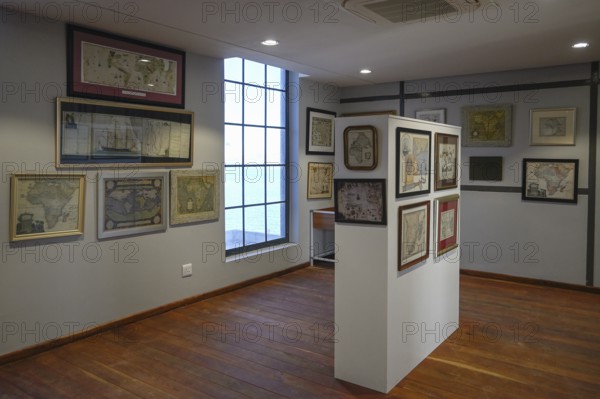 Exhibition room of the Namibia Maritime Museum, Africa's largest maritime museum, Old Power Station, former power station, Lüderitz, Karas Region, Namibia