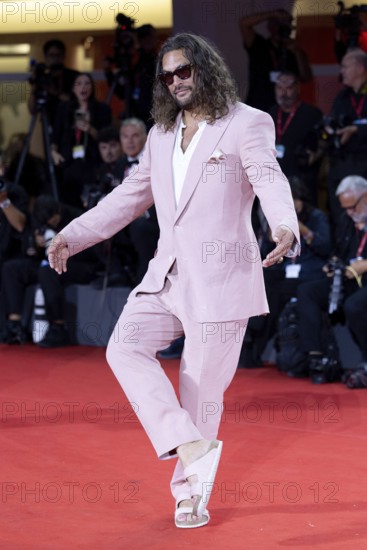 Venice, Italy - 3 September 2025: Jason Momoa during the red carpet of - Cartier Glory To The Filmmaker Award 2025 and In the Hand of Dante - during the 82nd Venice International Film Festival