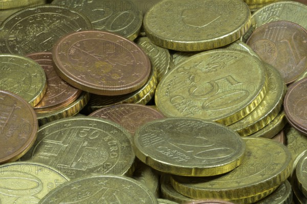Euro coins