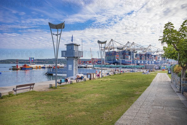 Port of the city of Koper, Slovenia
