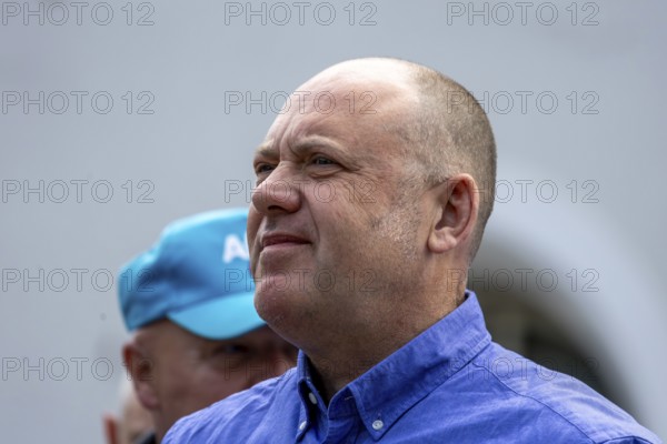 Ludwigshafen: Rally by Joachim Paul (AfD) in Ludwigshafen-Oggersheim***Picture: Joachim Paul