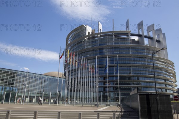 The European Parliament in Strasbourg