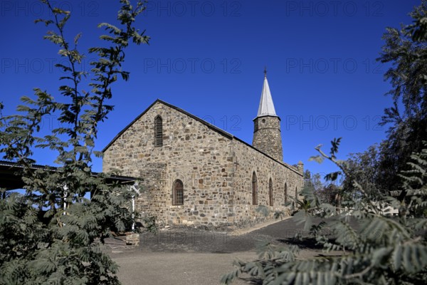 Rhenish Mission Church from 1895, today the Keetmanshoop Museum, Keetmanshoop, Karas Region, Namibia