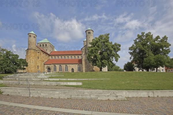 Ottonian UNESCO St Michael's Church, St Mary's Cathedral, Hildesheim, Lower Saxony, Germany