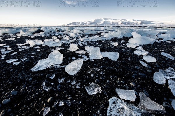 Jökulsarlon, icebergs, ice, cold, glacial lake, Vatnajökull Glacier, winter, beach, Iceland* Jökulsarlon, Growler, Ice, Cold, Glacierlagoon, Vatnajökull Glacier, Beach, Iceland