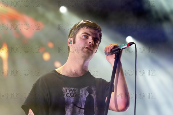 Grian Chatten, Singer, Fontaines D.C., Post Punk, Music Band, Ireland, open air at the Citadel Music Festival, 05.08.2025, Zitadelle Spandau, Berlin, Germany < english> Fontaines D.C., Post Punk, Music Band, Ireland, open air at the Citadel Music Festival, August 5, 2025, Spandau Citadel, Berlin, Germany