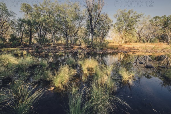 River and other waters in the outback in the north of Australia