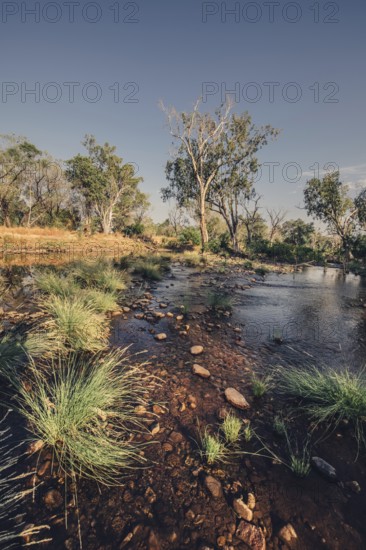 River and other waters in the outback in the north of Australia