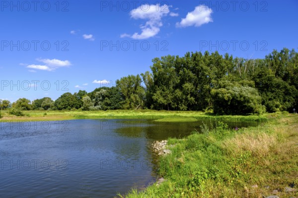 Elbe near Havelberg, Saxony-Anhalt, Germany