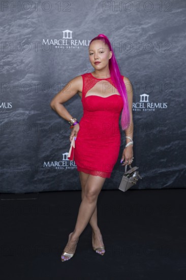 Djamila Celina (DJane) at the Remus Lifestyle Night on the roof terrace of the Pure Salt Hotel in El Toro, Magaluf, Majorca, Spain on 31/07/2025