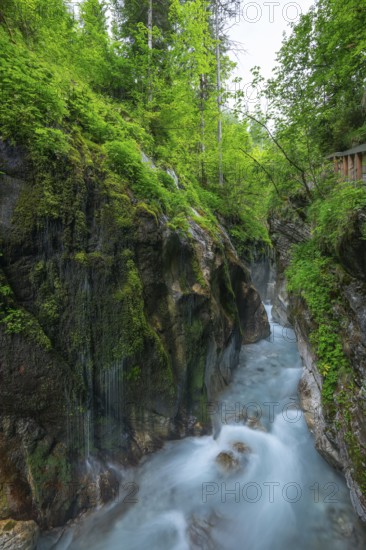 Magical Wimbach Gorge in Ramsau in Berchtesgadener Land