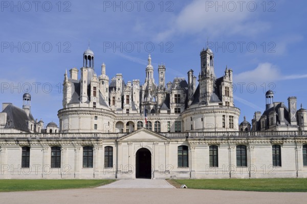 Chambord Castle, Loir-et-Cher department, Centre region, France