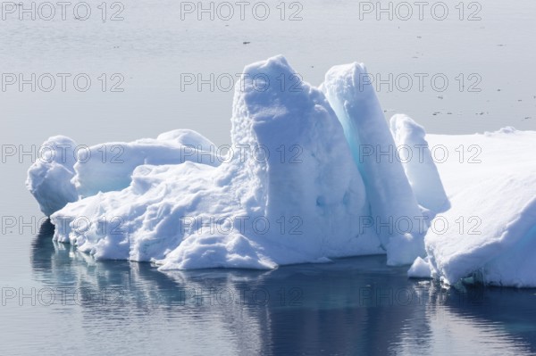 Iceberg, glacier ice, Faksevagen, Scandinavia, Spitsbergen