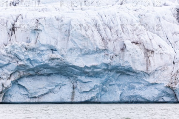 Glacier tongue, Konowbreen, Spitsbergen, Svalbard