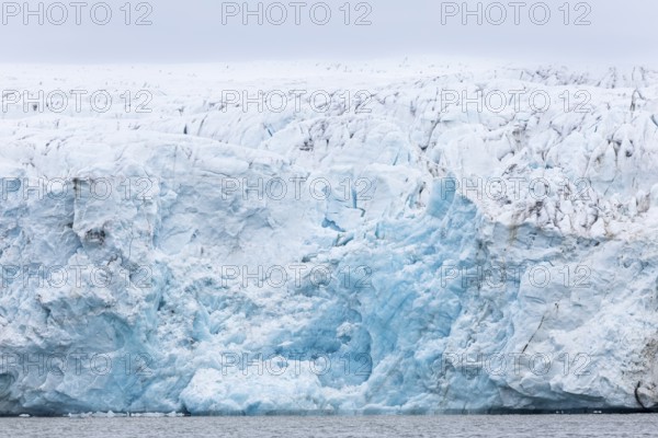 Glacier tongue, sea, Konowbreen, Spitsbergen, Svalbard