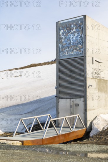 Svalbard Global Seed Vault, Longyearbyen, Spitsbergen, Svalbard