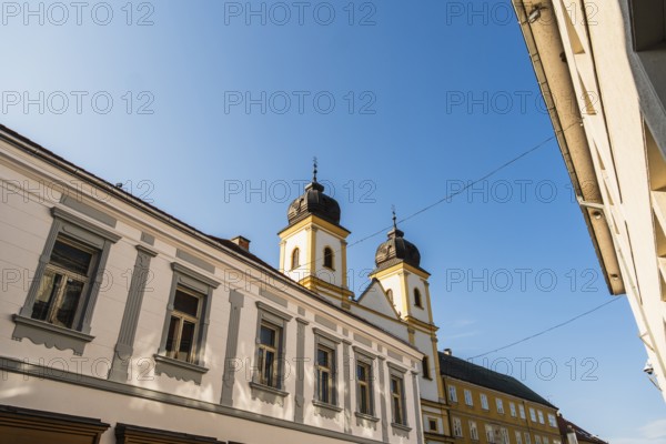 Residential and commercial buildings in the historic centre of Trencín, Capital of Culture 2026, Trencín, Slovakia