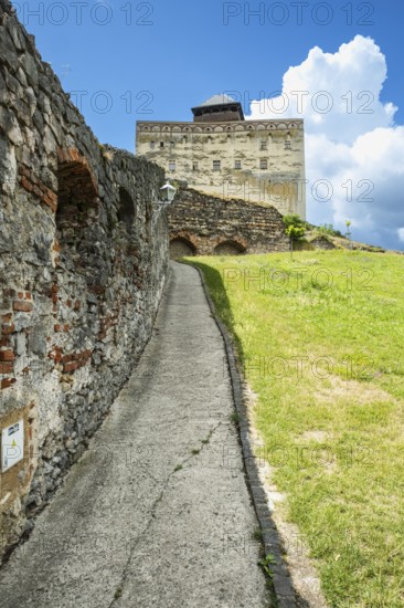 View of the Barbara Palace at Trencín Castle, Capital of Culture 2026, Trencín, Slovakia