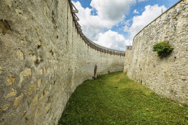 Moat of the first and second line of defence of Trencín Castle, Capital of Culture 2026, Trencín, Slovakia