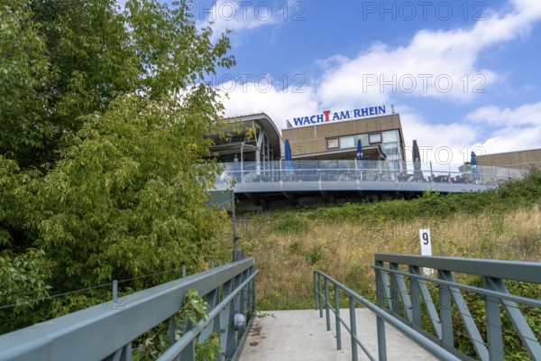 Excursion restaurant Wacht am Rhein, Leverkusen am Rhein, am Neulandpark, North Rhine-Westphalia, Germany