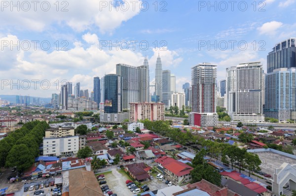 Kuala Lumpur city skyline, Malaysia, Asia