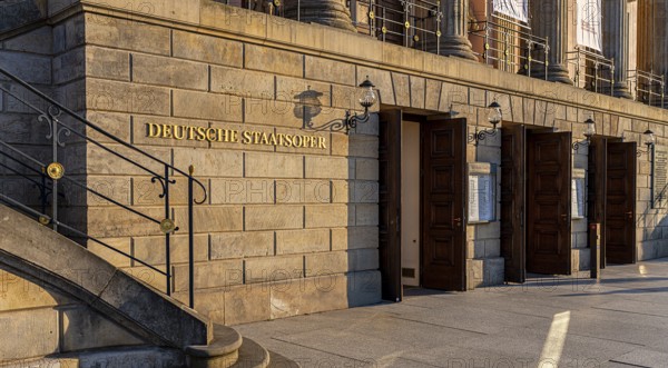 Detail photo, German State Opera, Unter den Linden, Berlin, Germany