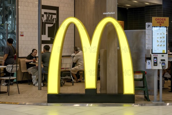 Symbolic photo McDonalds, Bangkok, Thailand
