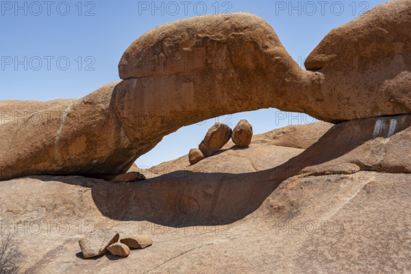 Rock arch, rock formation, Pontok Mountains, Great Spitzkoppe, Spitzkoppe, Great Spitzkoppe Nature Reserve, Namibia