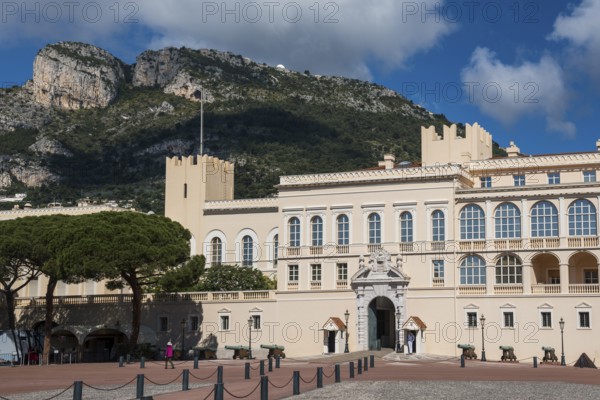 Prince's Palace, Palais Princier, Old Town, Cote d'Azur, Monaco