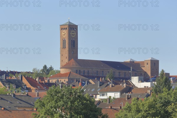 St Anton's Church built in 1928, Pirmasens, Rhineland-Palatinate, Germany