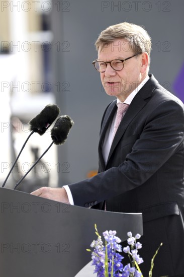 Johann Walter David Rudolf Jo Wadephul, Federal Foreign Minister - Ceremony 70 years of Germany in NATO, Federal Ministry of Defence, Berlin, 09.7.25
