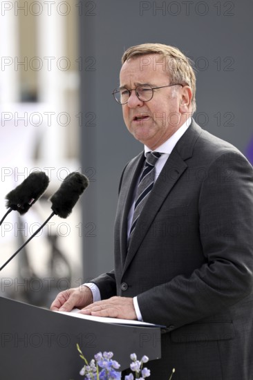 Boris Ludwig Pistorius, Federal Minister of Defence - Ceremony 70 years of Germany in NATO, Federal Ministry of Defence, Berlin, 09.7.25
