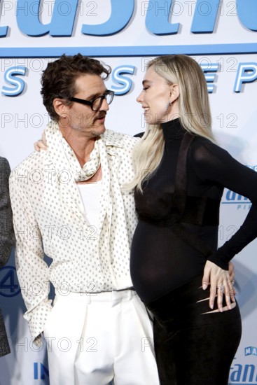 Pedro Pascal and Vanessa Kirby at The Fantastic Four Fan Event at Das Center in Berlin on 8 July 2025