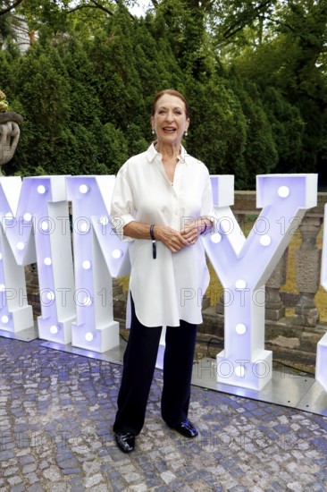 Daniela Ziegler at the Cocktail Prolongé for the Semi-Final Round of Judging of the International Emmy® Awards 2025 in Berlin at the Schlosshotel Berlin on 07.07.2025
