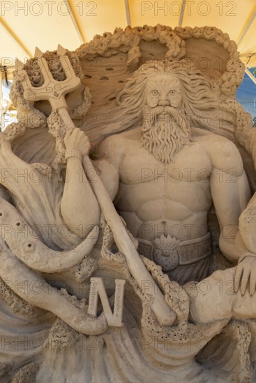 Poseidon, the god of the sea by Zsolt M.Toth from Hungary, Sandwelt, Warnemünde, Rostock, Mecklenburg-Vorpommern, Germany