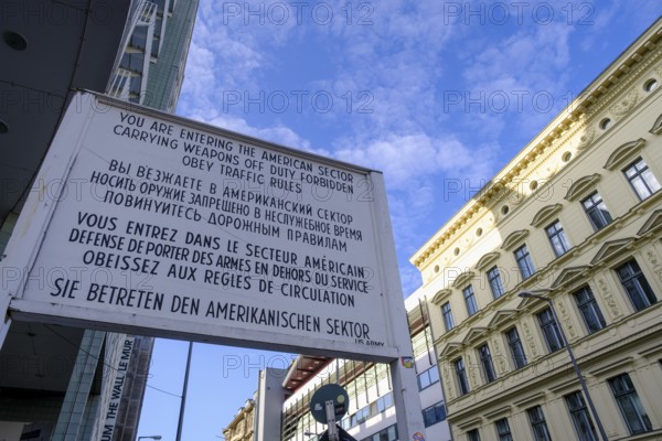 At Check Point Charlie, Friedrichstraße, Berlin, Germany