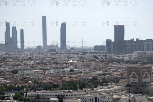 Residential neighbourhood Skyscraper, Abu Dhabi, United Arab Emirates