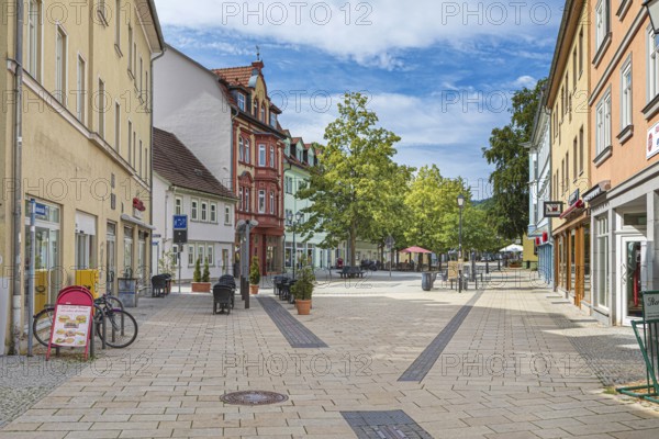 Street of Peace in Ilmenau, Thuringia, Germany