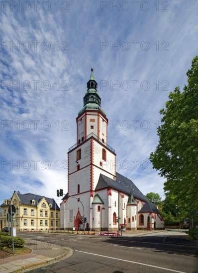 St Nicolaikirche in Döbeln on Lutherplatz, Döbeln Old Town, Döbeln, Saxony, Germany